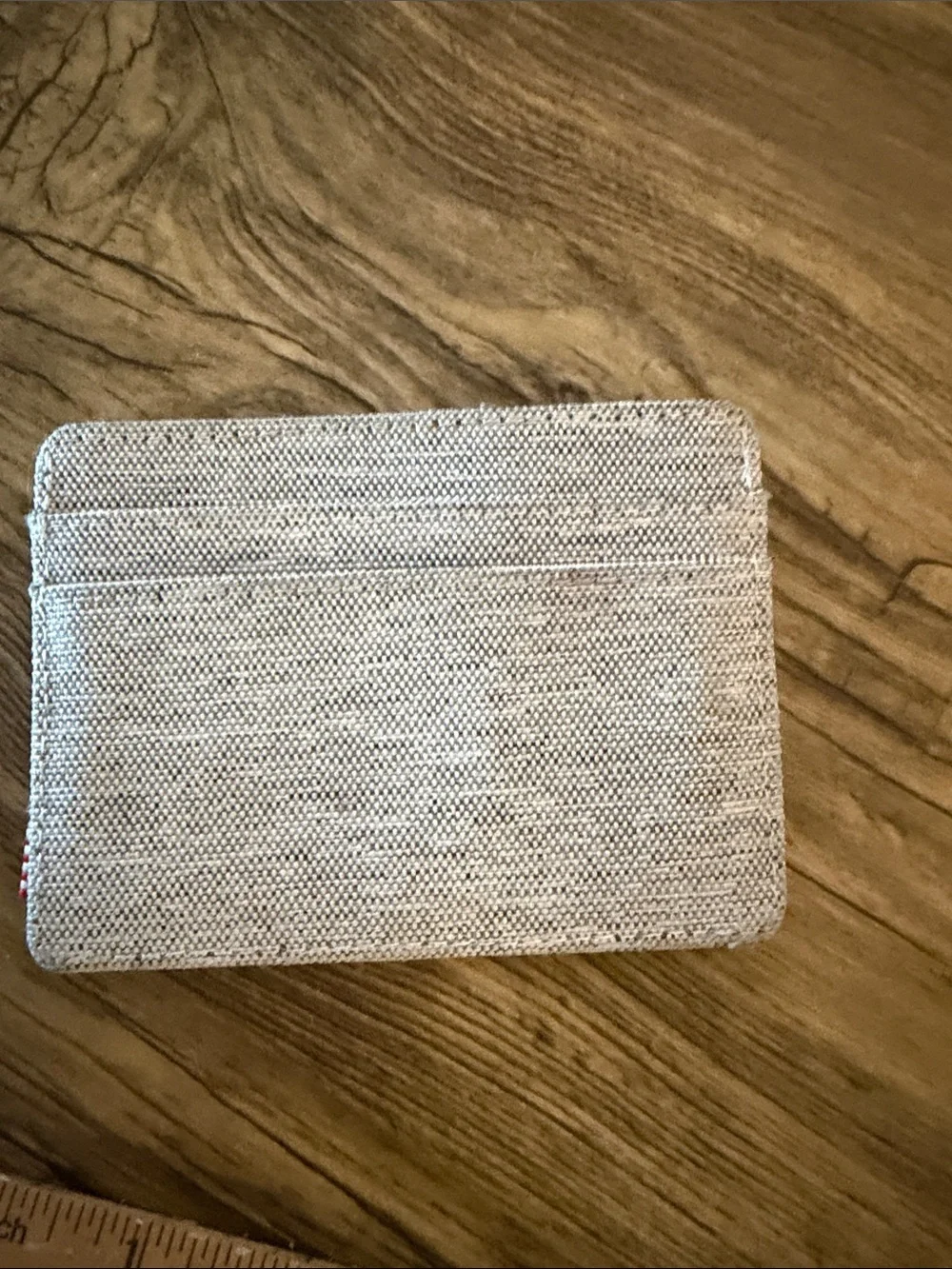 Herschel Supply Company Light Gray Wallet (Like New)